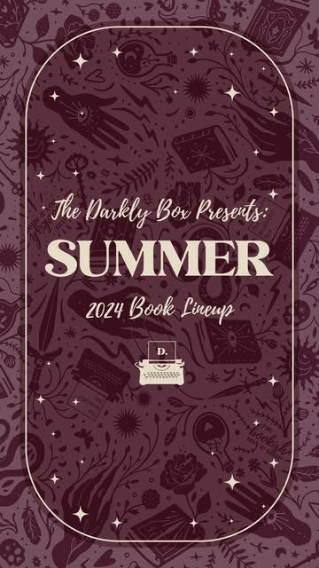 September 2024 The Bookish Box · Darkly teaser