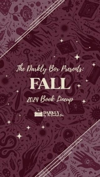 October 2024 The Bookish Box · Darkly teaser