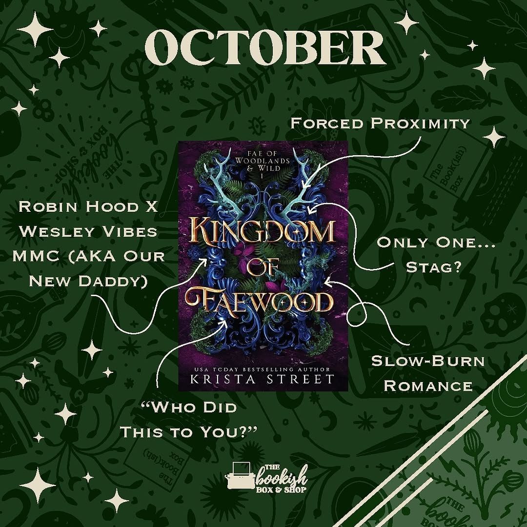 October 2025 The Bookish Box teaser